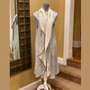 Free People Long Grey Cardigan